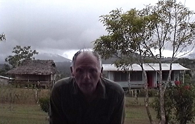 Jonathan Whitcomb on Umboi Island, Papua New Guinea