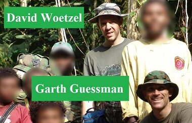 David Woetzel and Garth Guessman on Umboi Island